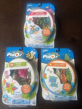 Pixos Themed Bead Craft Sets - Multi Color Packs